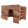Nobleza - Dřevěný domeček pro hlodavce 25x40x29cm