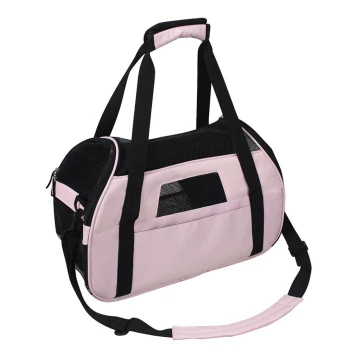 Nobleza - Přepravní taška pro zvířata 48 cm růžová