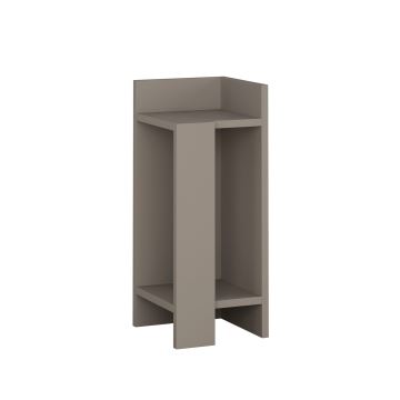 Noční stolek ELOS 60x25 cm šedá