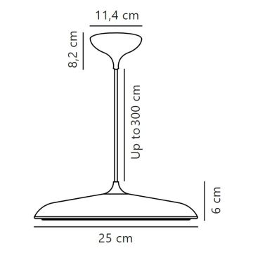 Nordlux - LED Stmívatelný lustr na lanku ARTIST LED/14W/230V pr. 25 cm béžová