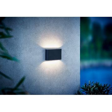 Nordlux - LED Venkovní nástěnné svítidlo KINVER LED/8,5W/230V IP54 černá