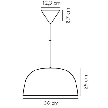 Nordlux - Lustr na lanku CERA 1xE27/60W/230V zlatá