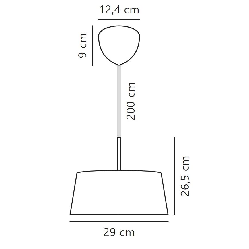 Nordlux - Lustr na lanku CLASI 3xE14/10W/230V pr. 29 cm