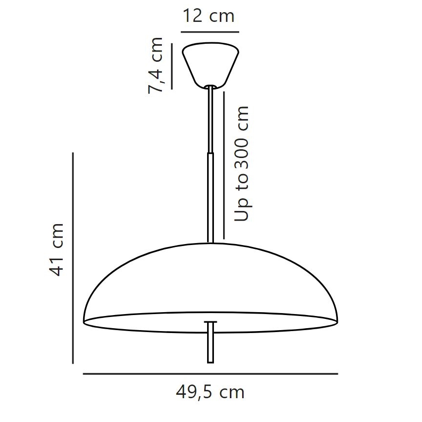 Nordlux - Lustr na lanku VERSALE 2xE27/15W/230V bílá