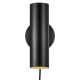 Nordlux - Nástěnné bodové svítidlo MIB 1xGU10/8W/230V černá