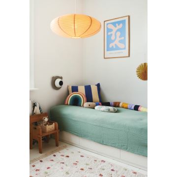 Nordlux - Stínidlo VILLO E27 pr. 60 cm hnědá