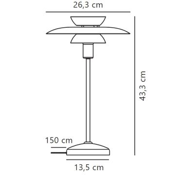 Nordlux - Stolní lampa CARMEN 1xE14/25W/230V černá