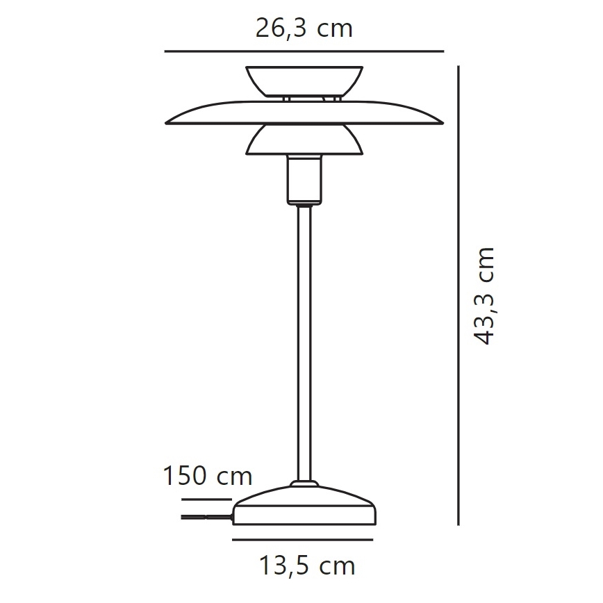 Nordlux - Stolní lampa CARMEN 1xE14/25W/230V černá