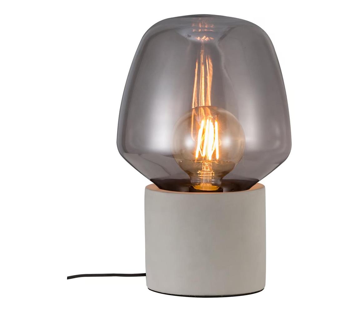 Nordlux Nordlux - Stolní lampa CHRISTINA 1xE27/25W/230V beton/černá