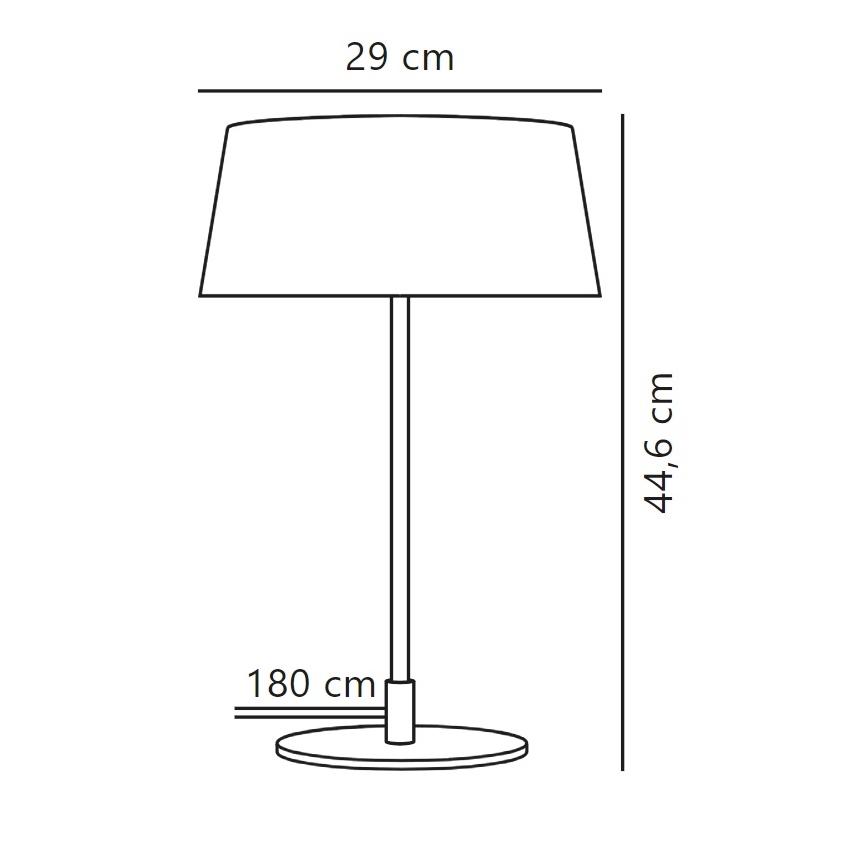 Nordlux - Stolní lampa CLASI 3xE14/10W/230V