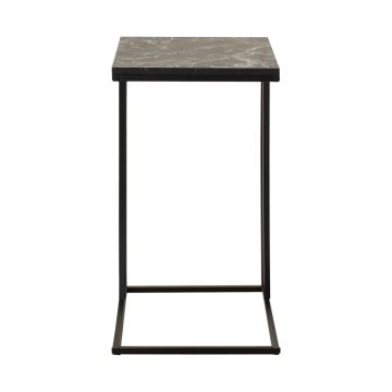 Odkládací stolek 65x35 cm černá