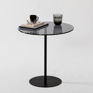 Odkládací stolek CHILL 50x50 cm černá