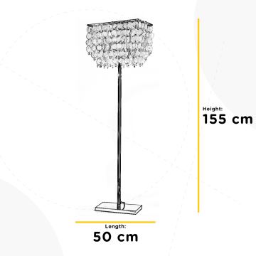 ONLI - Stojací lampa MAKANI 4xE14/6W/230V