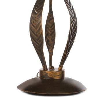 ONLI - Stolní lampa ALGA 3xE14/6W/230V 61 cm bronzová