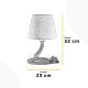 ONLI - Stolní lampa CORDA 1xE27/22W/230V 32 cm béžová