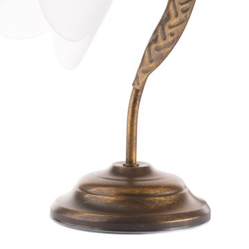 ONLI - Stolní lampa DOPPIO GIRO 1xE14/6W/230V bronzová