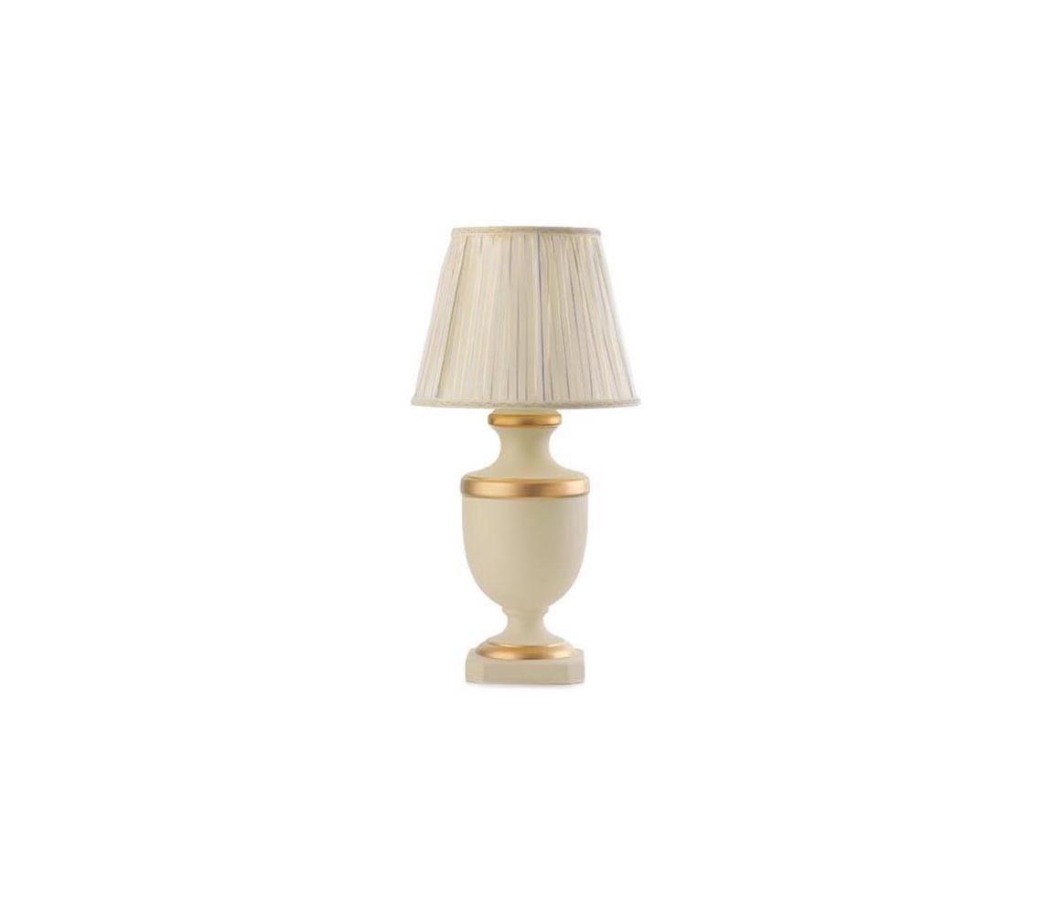 ONLI ONLI - Stolní lampa IMPERIALE 1xE27/22W/230V 56 cm béžová 