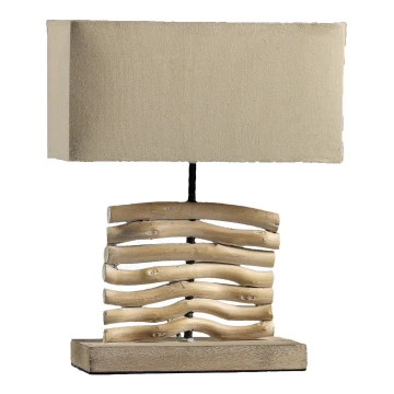 ONLI - Stolní lampa MARICA 1xE27/22W/230V béžová 38 cm