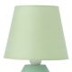 ONLI - Stolní lampa NANO 1xE14/6W/230V zelená 19 cm
