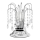 ONLI - Stolní lampa PIOGGIA 1xE14/6W/230V pr. 16 cm chrom
