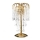 ONLI - Stolní lampa PIOGGIA 2xE14/6W/230V zlatá 50 cm