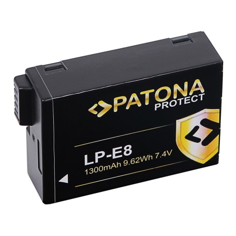PATONA - Aku Canon LP-E8/LP-E8+ 1300mAh Li-Ion Protect