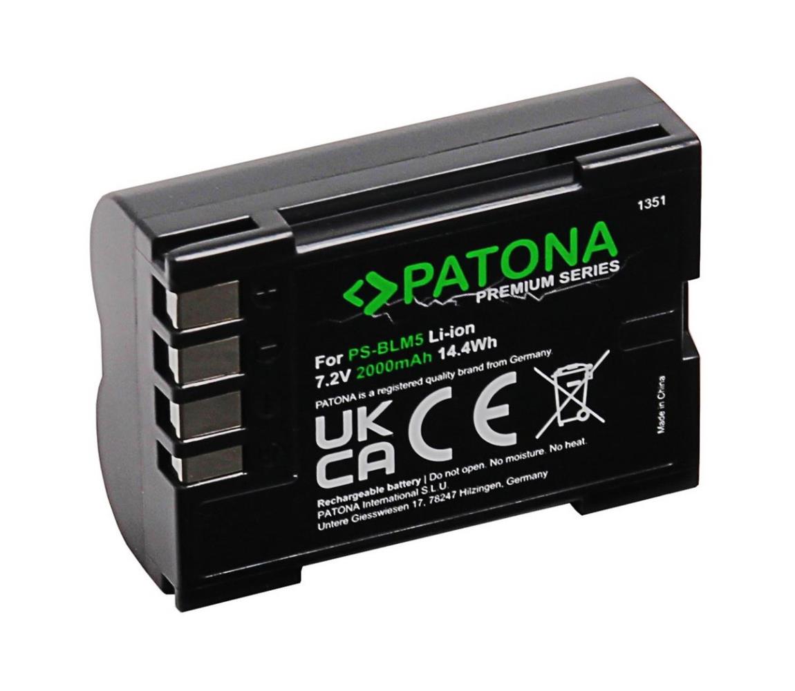 PATONA PATONA - Aku Olympus BLM1/BLM5 2000mAh Li-Ion 7,2V Premium IM1013