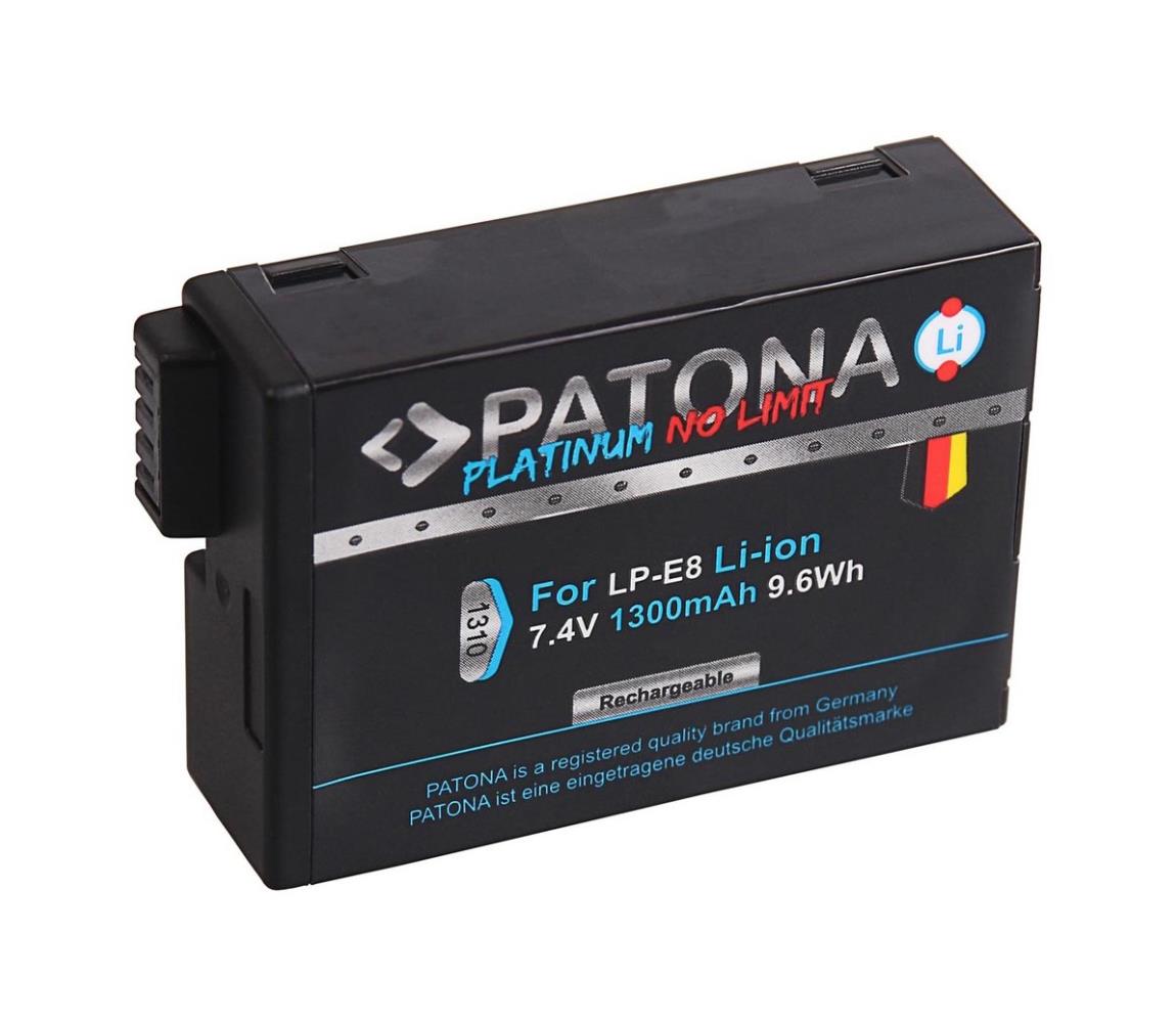 PATONA PATONA - Baterie Canon LP-E8/LP-E8+ 1300mAh Li-Ion Platinum 