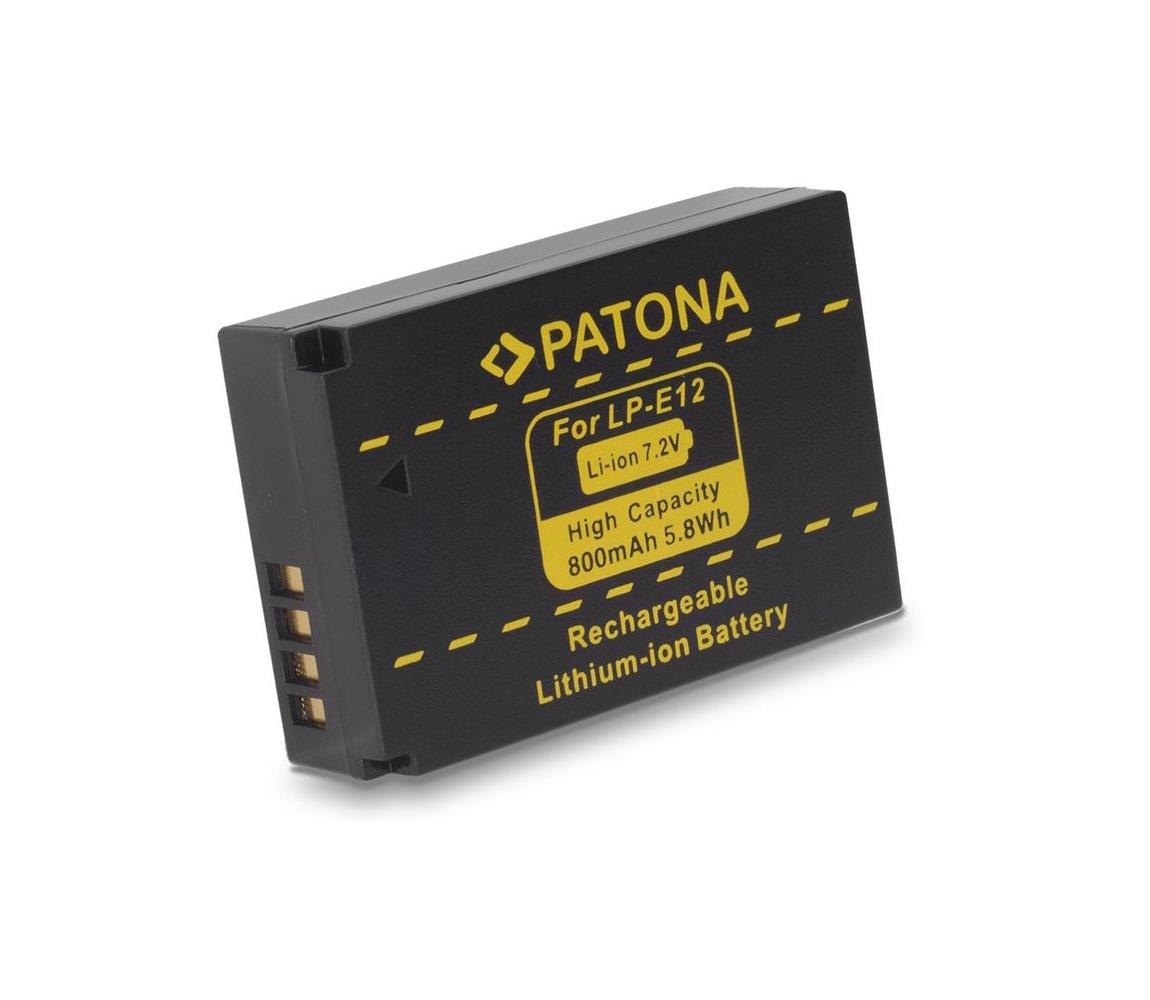 PATONA PATONA - Baterie Canon LPE12 800mAh Li-Ion 