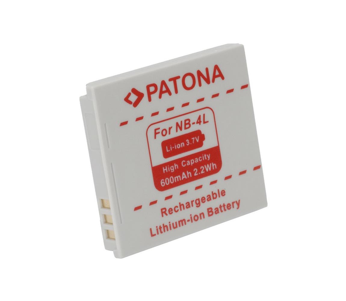 PATONA PATONA - Baterie Canon NB-4L 600mAh Li-Ion IM0318