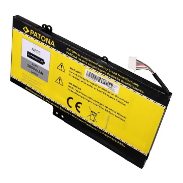 PATONA - Baterie HP Pavilion 13/15 3800mAh Li-Pol 11,4V NP03XL