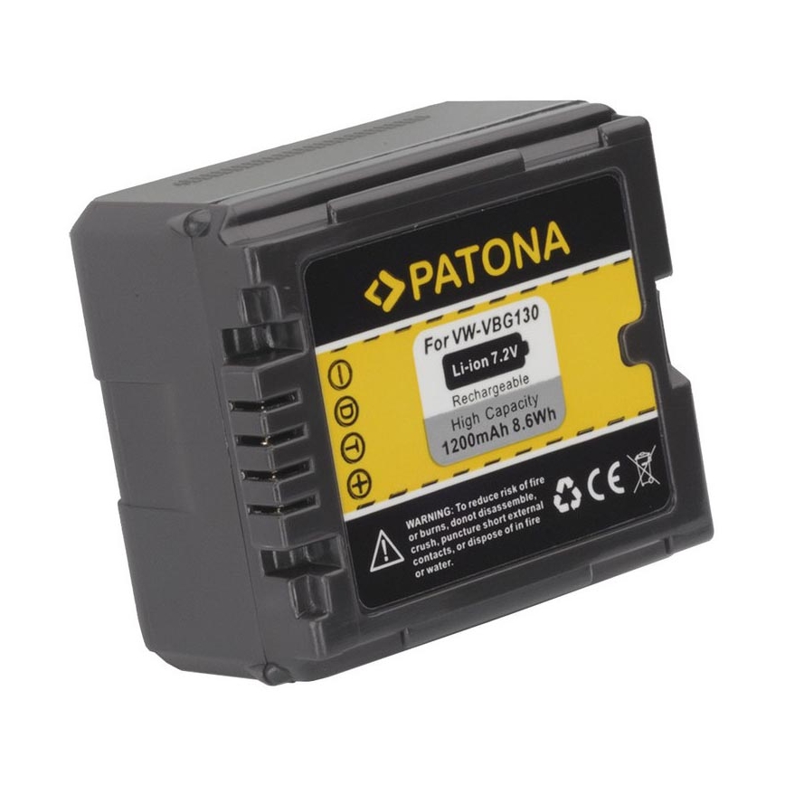PATONA - Baterie Panasonic VW-VBG130 1200mAh Li-Ion