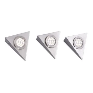 Paul Neuhaus 1119-55-3 - SADA 3x LED Osvětlení nábytku se senzorem HELENA LED/2,5W/230V