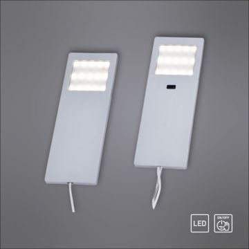 Paul Neuhaus 1121-95-2 - SADA 2x LED Osvětlení nábytku se senzorem HELENA LED/2W/230V