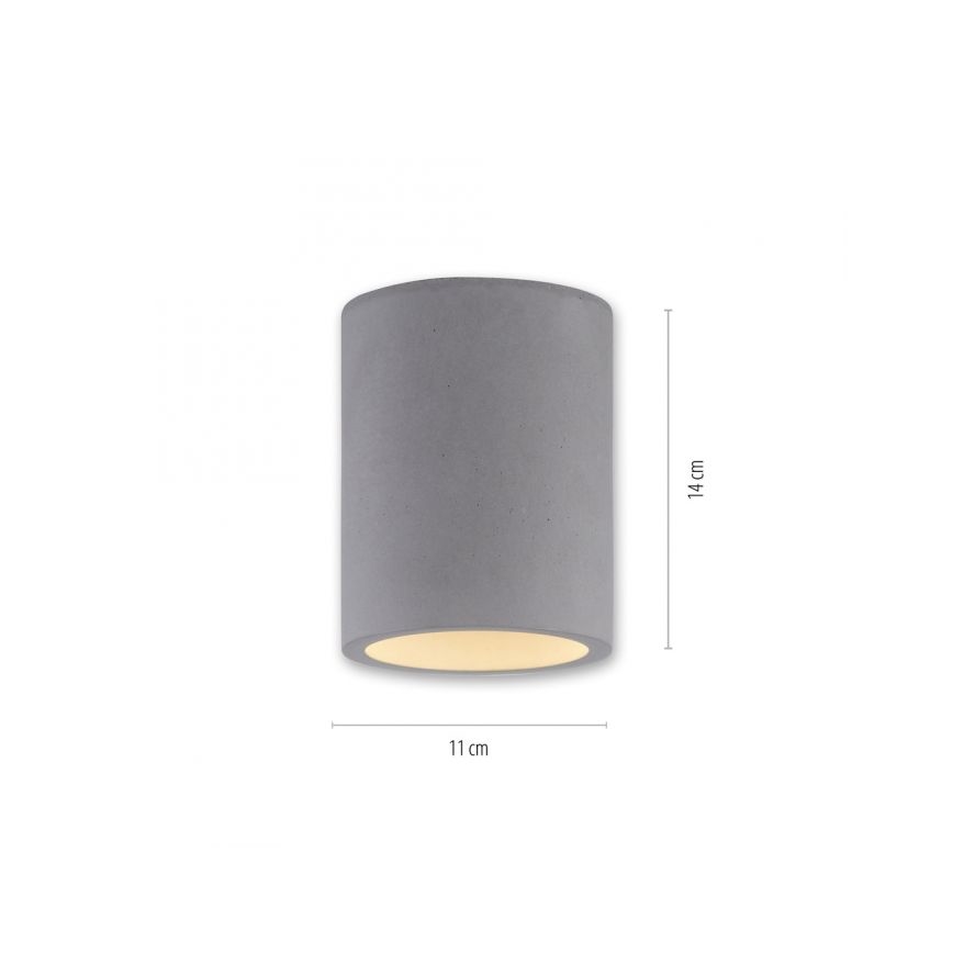Paul Neuhaus 6160-22 - Bodové svítidlo ETON 1xGU10/10W/230V beton