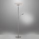 Paul Neuhaus 655-55 - LED Stmívatelná stojací lampa ALFRED 1xLED/28W+1xLED/4W/230V chrom