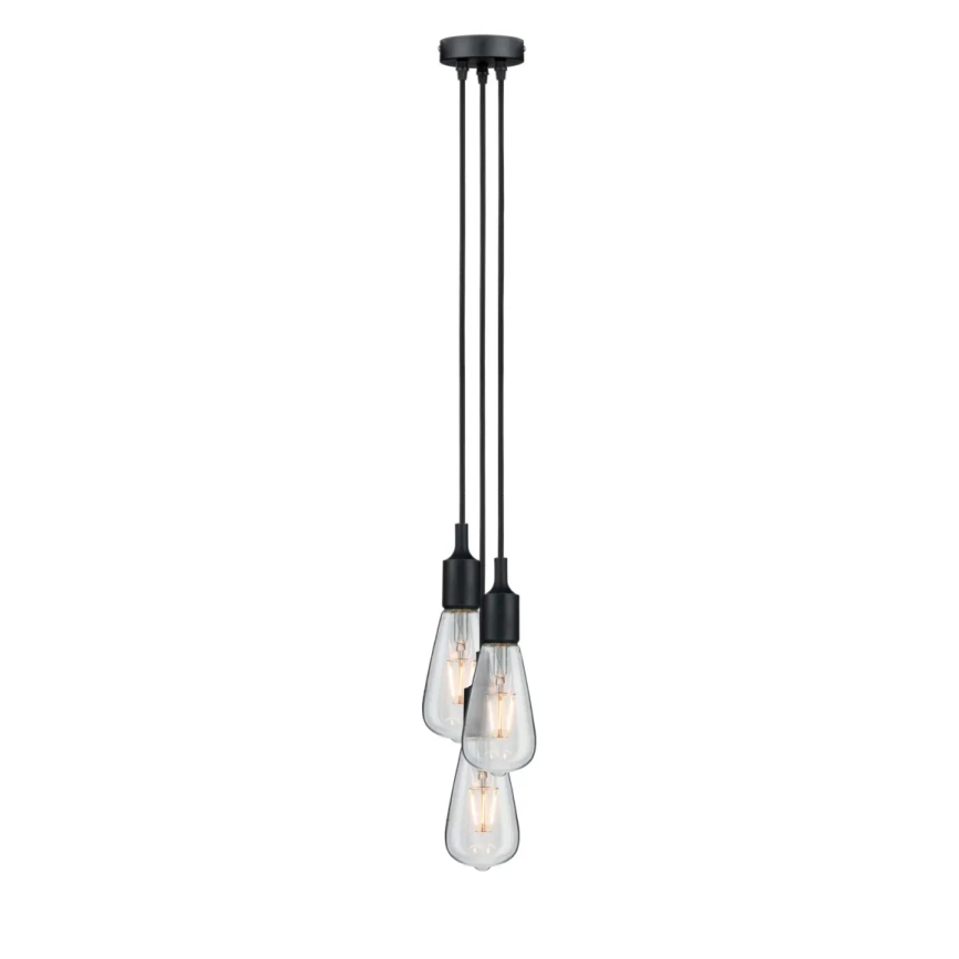 Paulmann 50382 - 3xE27/60W Napájecí kabel KETIL 230V