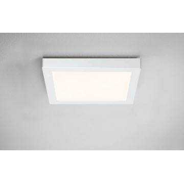 Paulmann 70645 - LED/12,5W Stropní svítidlo LUNAR 230V 22,5x22,5 cm bílá