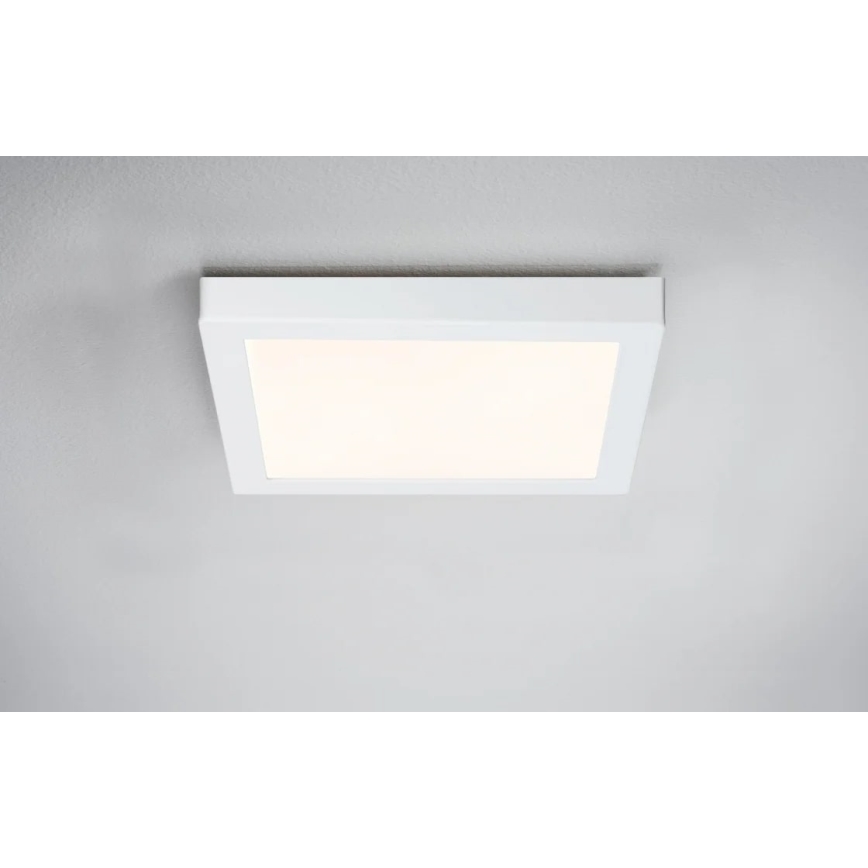 Paulmann 70645 - LED/12,5W Stropní svítidlo LUNAR 230V 22,5x22,5 cm bílá