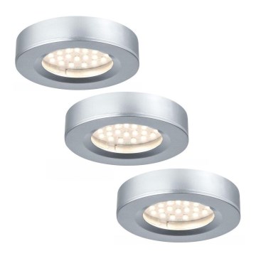 Paulmann  93580 - SADA 3xLED/2,5W Podhledové svítidlo FURNITURE 230/12V