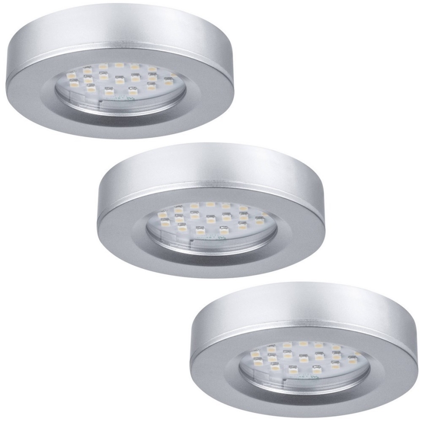 Paulmann  93580 - SADA 3xLED/2,5W Podhledové svítidlo FURNITURE 230/12V