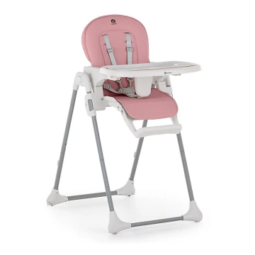 PETITE&MARS - Dětská jídelní židle GUSTO růžová