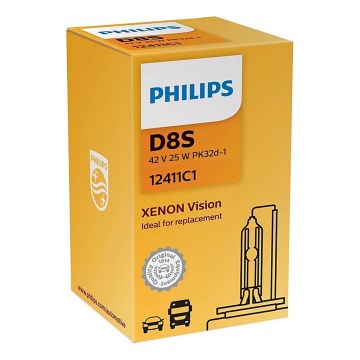 Philips 12411C1 - Xenonová autožárovka Xenon Vision D8S PK32d-1/25W/42V 4500K