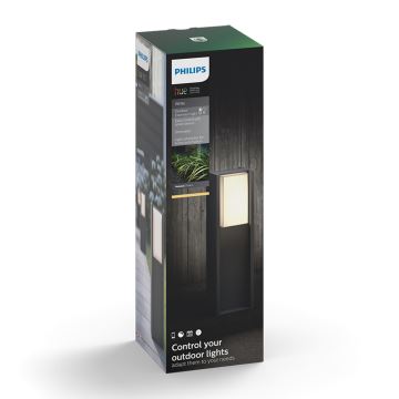 Philips - LED Stmívatelná venkovní lampa Hue TURACO 1xE27/9,5W/230V IP44