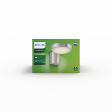 Philips 16490/47/P3 - LED Venkovní nástěnné svítidlo MYGARDEN LED/8W/230V IP44