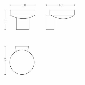 Philips 16490/47/P3 - LED Venkovní nástěnné svítidlo MYGARDEN LED/8W/230V IP44