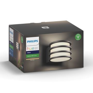 Philips - LED Stmívatelné venkovní nástěnné svítidlo Hue LUCCA 1xE27/9,5W/230V IP44