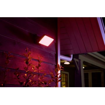 Philips - LED RGBW Stmívatelný venkovní reflektor Hue DISCOVER 2xLED/15W/230V 2000-6500K IP44