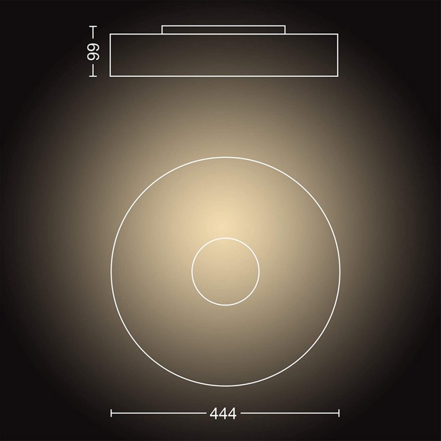 Philips - LED Stmívatelné svítidlo Hue FAIR LED/33,5W/230V + dálkové ovládání