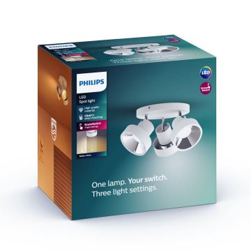 Philips - LED Bodové svítidlo 3xLED/4,5W/230V